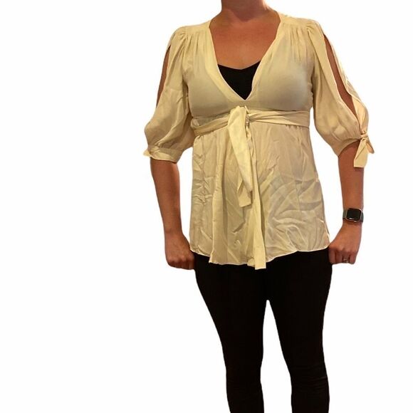 Amanda Uprichard 100% Silk Blouse Size Small - Picture 8 of 8